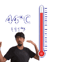 111 Degrees Fahrenheit Sticker
