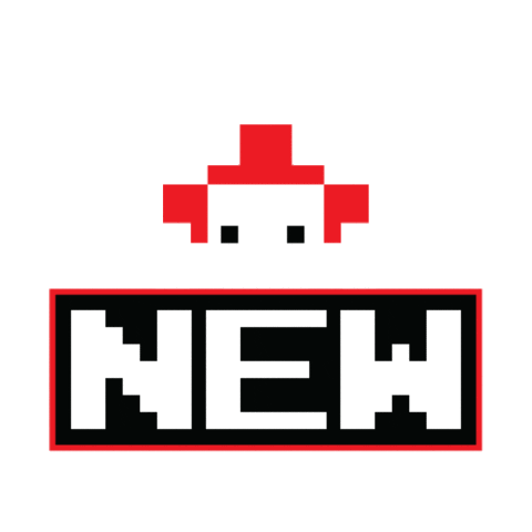 8 Bit Pixel Sticker