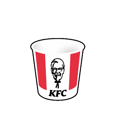 kfc_austria giphyupload thankyou bucket kfcaustria Sticker