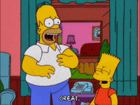 happy homer simpson GIF