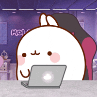 Shocked Freak Out GIF by Molang