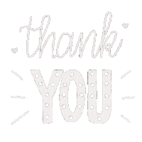 Illustration Thank You Sticker