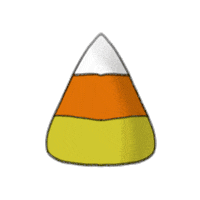 Halloween Candy Sticker