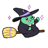 Halloween Flying Sticker by Squishable