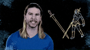 becausescience game of thrones nerdist swords kyle hill GIF