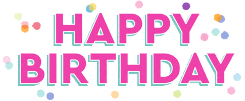 Celebrate Happy Birthday Sticker by Swig Life