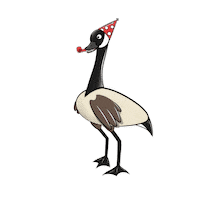 Celebrate The Goose Sticker by Bare Tree Media