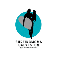 Mom Surf Sticker by Surfing Moms
