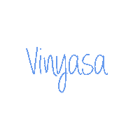 Vinyasa Sticker by bluemoonyoga