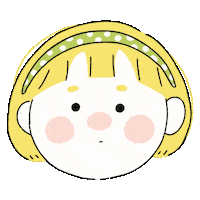 Girl Illustration Sticker