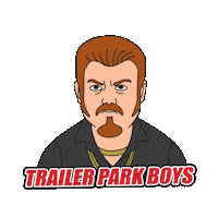 Jim Lahey Bubbles Sticker by Trailer Park Boys