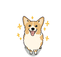 Corgi Sticker by tSocial