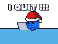 Frustrated Pixel Art Sticker by Potatozzz by 9GAG