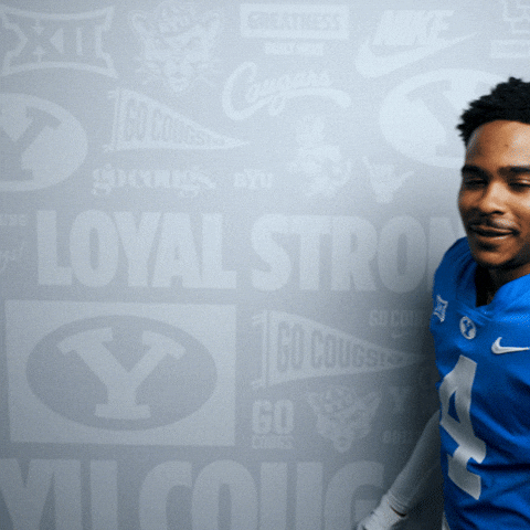 Byu Football Gocougs GIF by BYU Cougars
