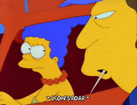 Yelling Season 3 GIF by The Simpsons