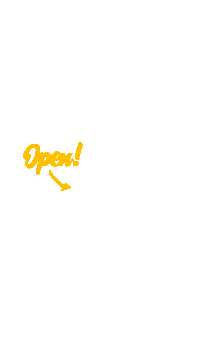 Open Sticker by King