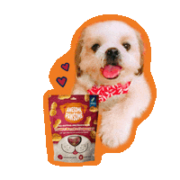 Dog Love Sticker by Awesome Pawsome Treats
