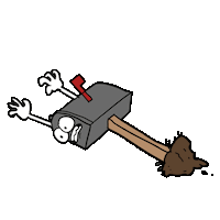 Mailbox Ytram Sticker by Hombre_McSteez