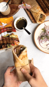 Quick and Easy Seekh Kebab Roll Recipe with Zorabi