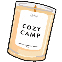 oiam_naturals candle soycandle oiam Sticker