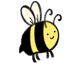 Bee Buzz Sticker by Jaygifs