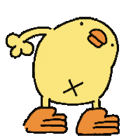 Bird No Sticker by ぴょろりんちょ（ひよこ人間ぴよ）