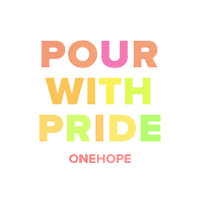 Pride Month Sticker by ONEHOPE Wine