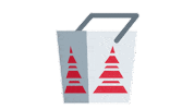 emojivid food emoji emojivid takeoutbox Sticker