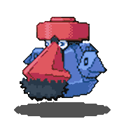 Mo_3_Gif pixelart pokemon memes mo3gif Sticker