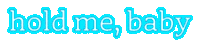 wethreemusic hold me Sticker