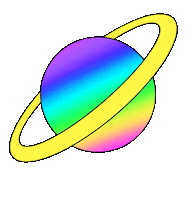 Rainbow Floating Sticker by bangerooo