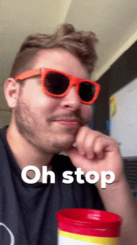 Stop Flirt GIF by Ryan The Creative