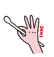 Wipe Stronger Together Sticker by DKMS Group – We Delete Blood Cancer