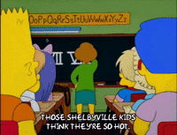Speaking Season 6 GIF by The Simpsons