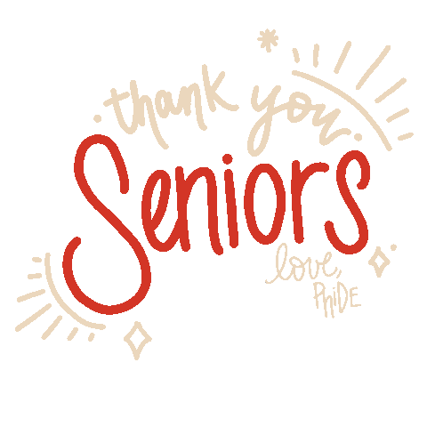 MadMueller thank you yay senior ku Sticker
