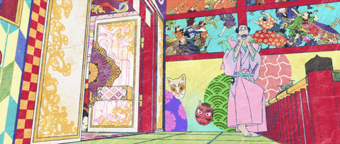 Kusuriuri Twinengine GIF by Mononoke_The_Movie