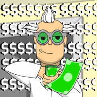 Money Success GIF by 3dFrankenPunks