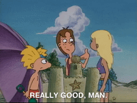 hey arnold nicksplat GIF