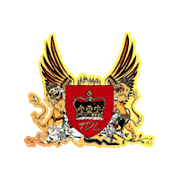 The Royal Sticker Sticker by Chris TDL