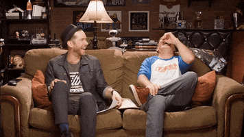 RETROREPLAY laughing nolan north troy baker retro replay GIF