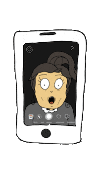 fun sorprendida Sticker by Cachi