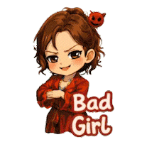 Girl Woman Sticker by L.I. Productions