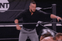 Kicking Pro Wrestling GIF by ALL ELITE WRESTLING