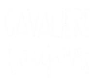 atelierponey white blanc francais cheval Sticker