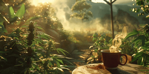 Mekonkee coffee weed cannabis ganja GIF