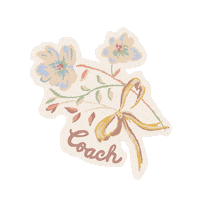 fashion flowering Sticker by Coach
