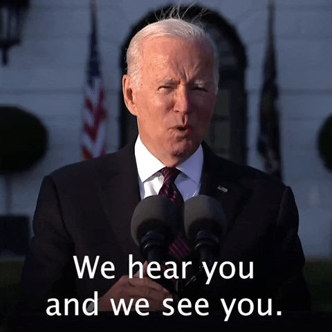 We See You Joe Biden GIF by The Democrats