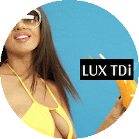 Happy Fun Sticker by LUX TDi