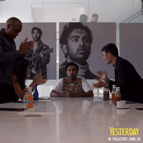 YesterdayMovie giphyupload clap congratulations meeting GIF