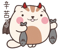 Cat Dango Sticker